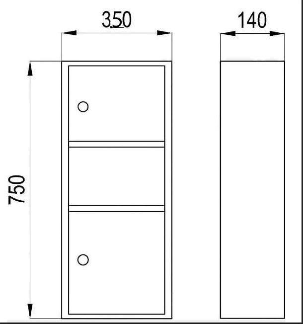 Hộp giấy kèm thùng rác dương tường GIOGO NM7535